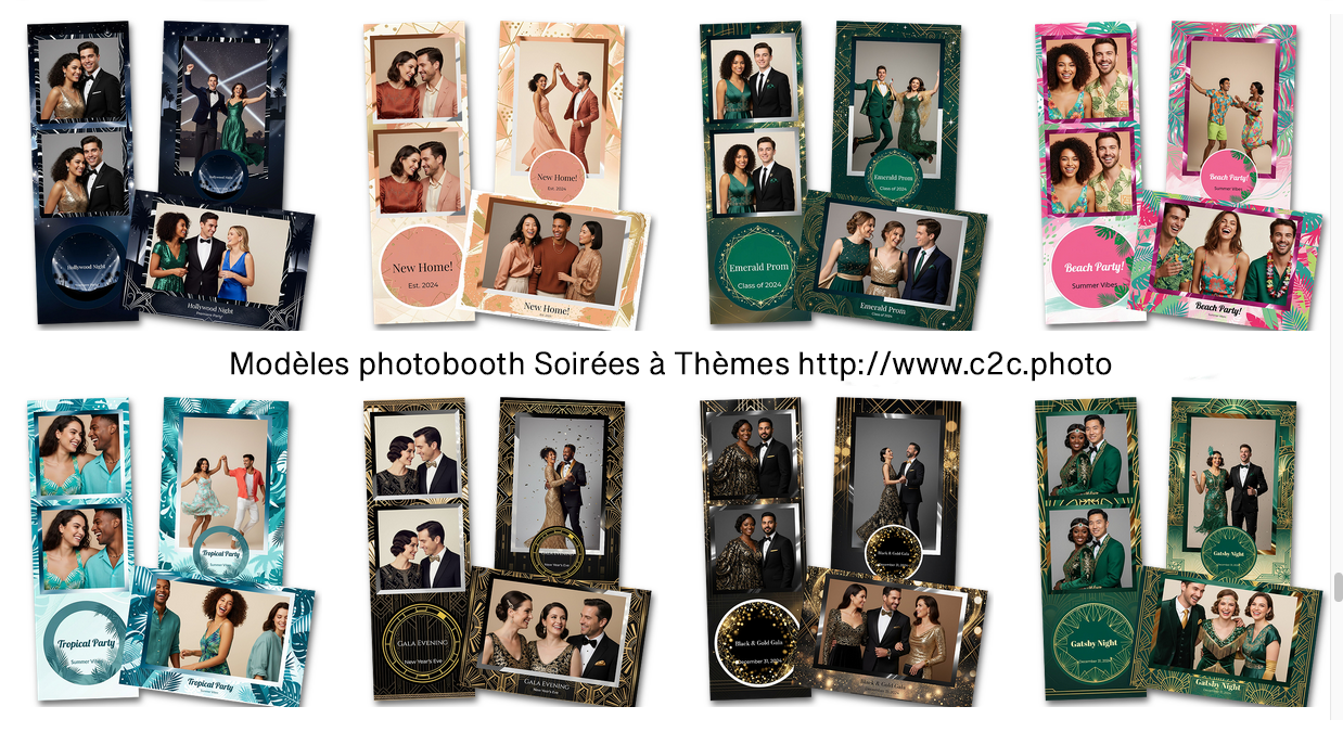 Modèles photobooth Soirée à Thèmes Alsace 2